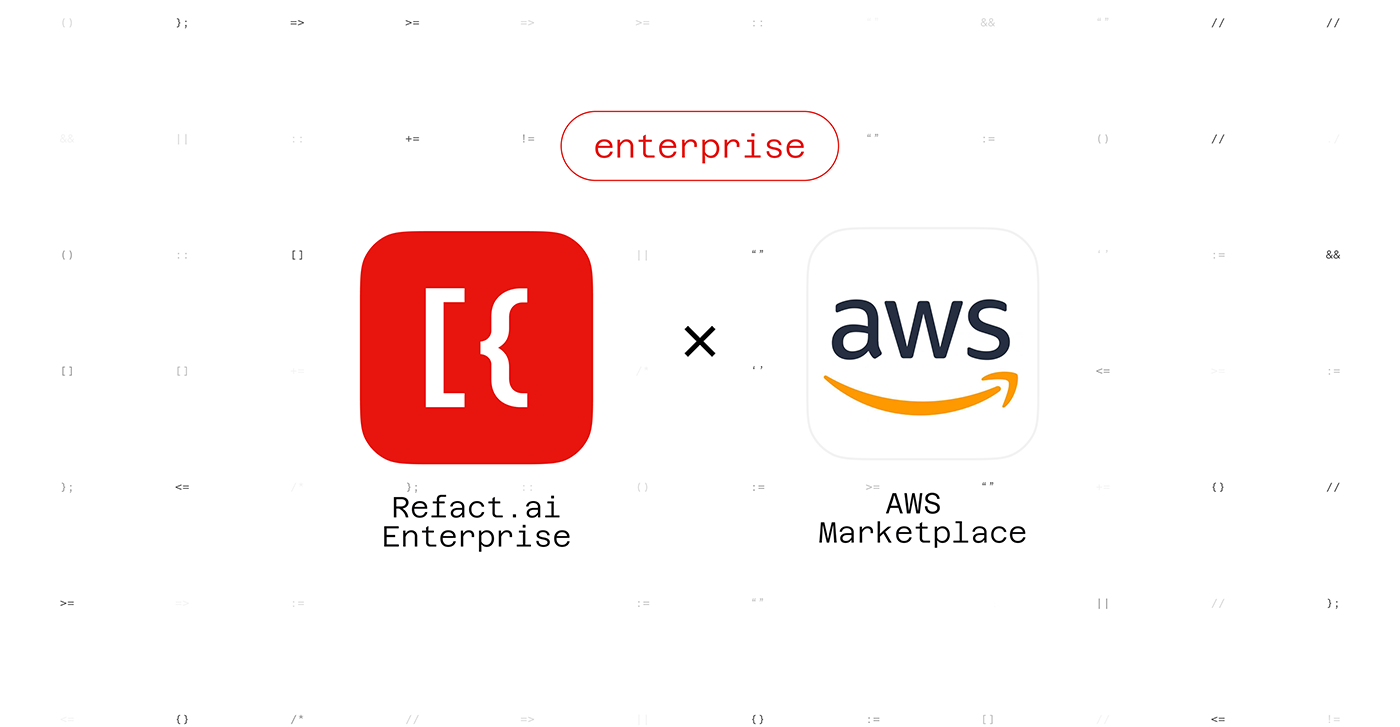 Refact.ai partnership with Amazon Web Services (AWS)